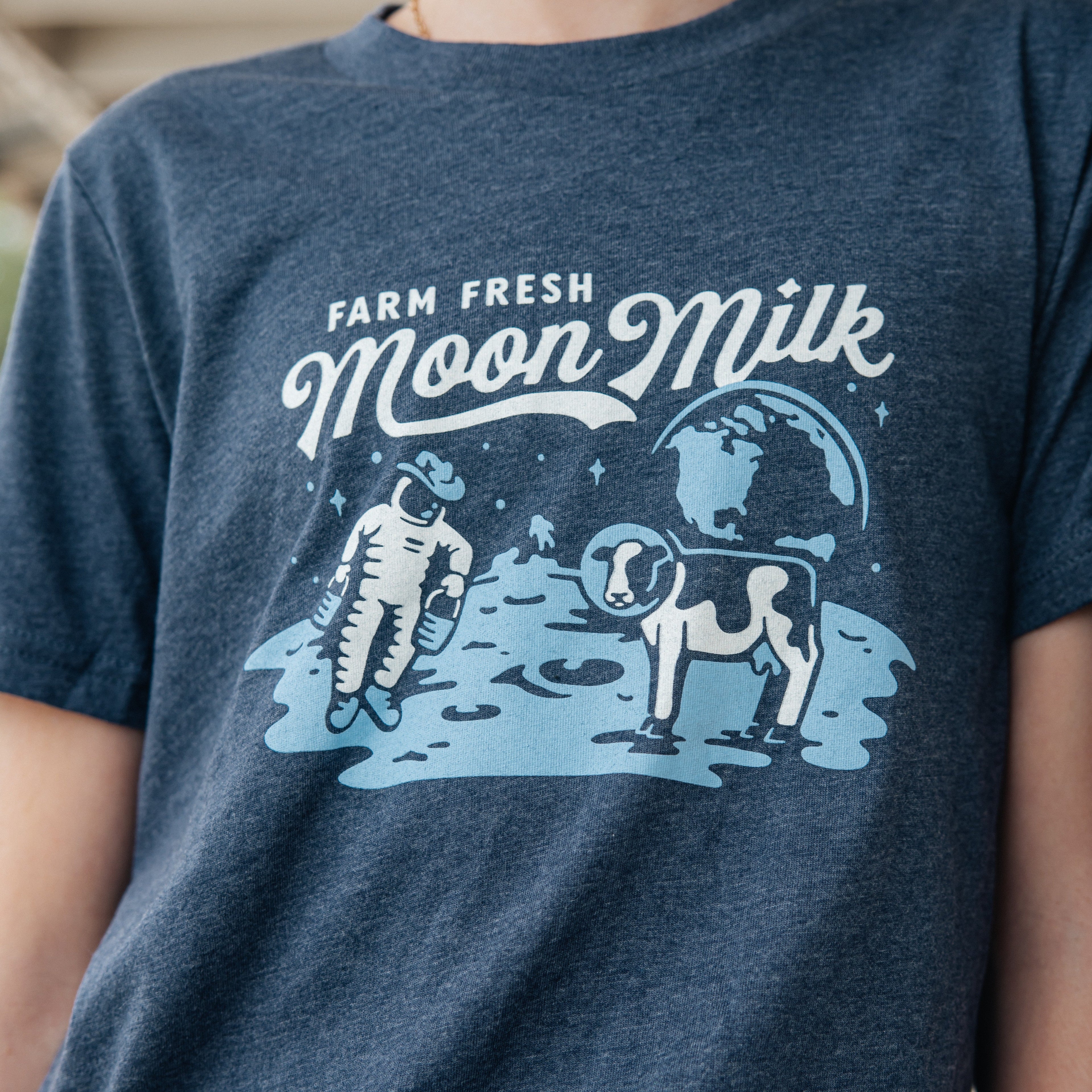 Farm Fresh Moon Milk Tee Youth