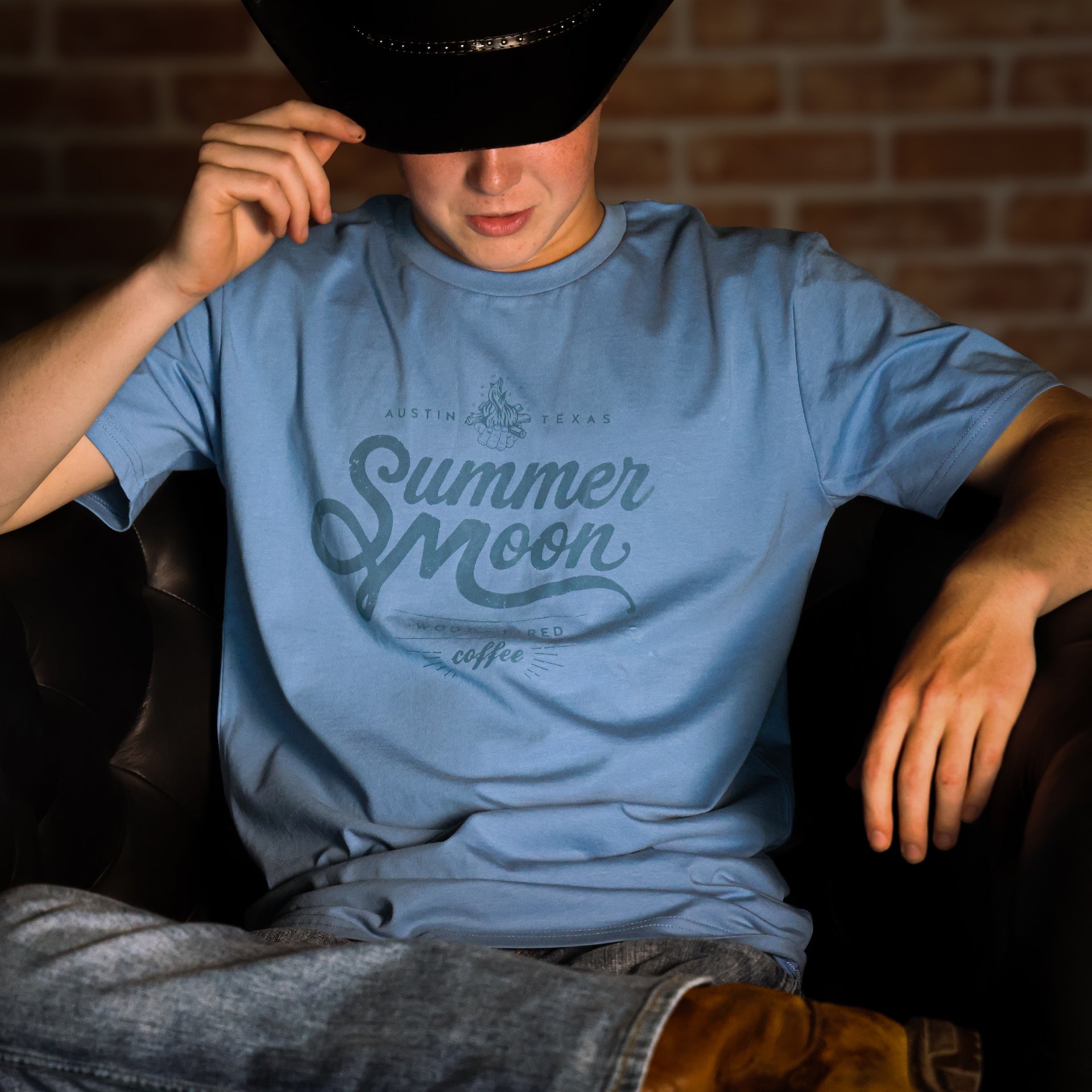 Carolina Blue 'Austin,Tx' City Tee