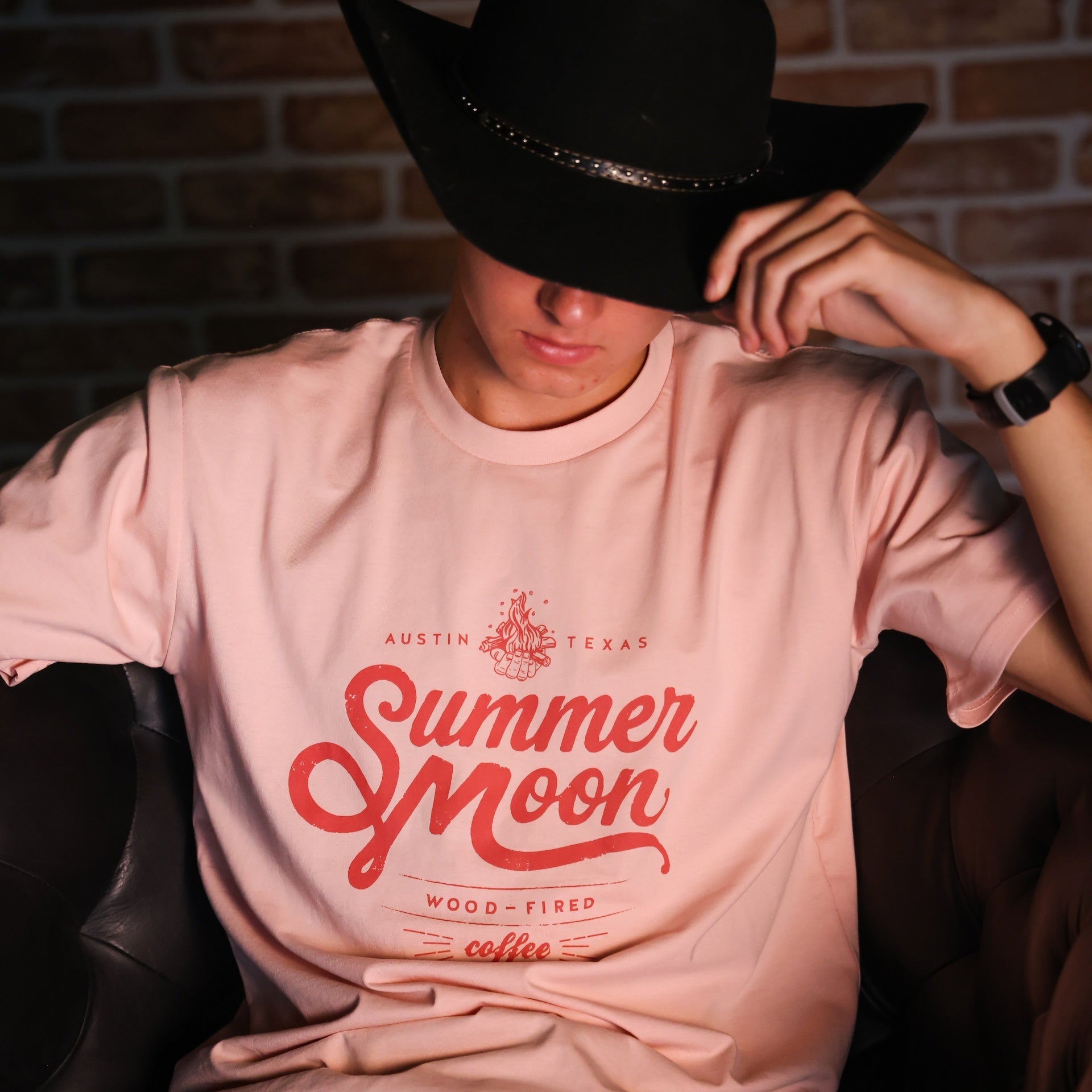 Pale Pink 'Austin, TX' City Tee