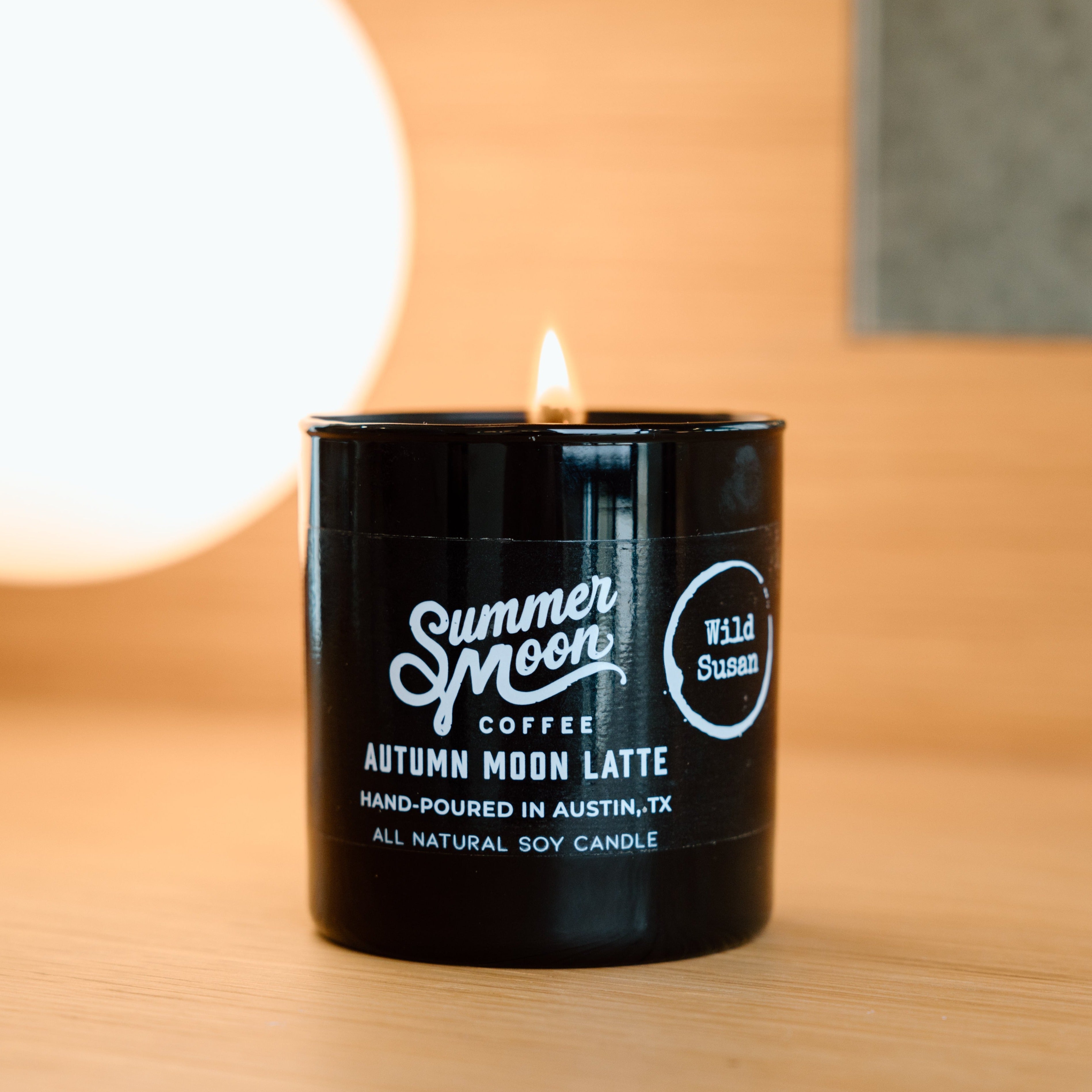 Autumn Moon Latte Candle