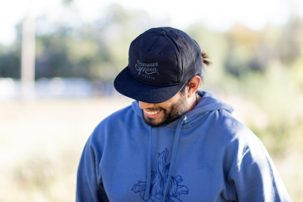 Jet Black Grandpa Hat