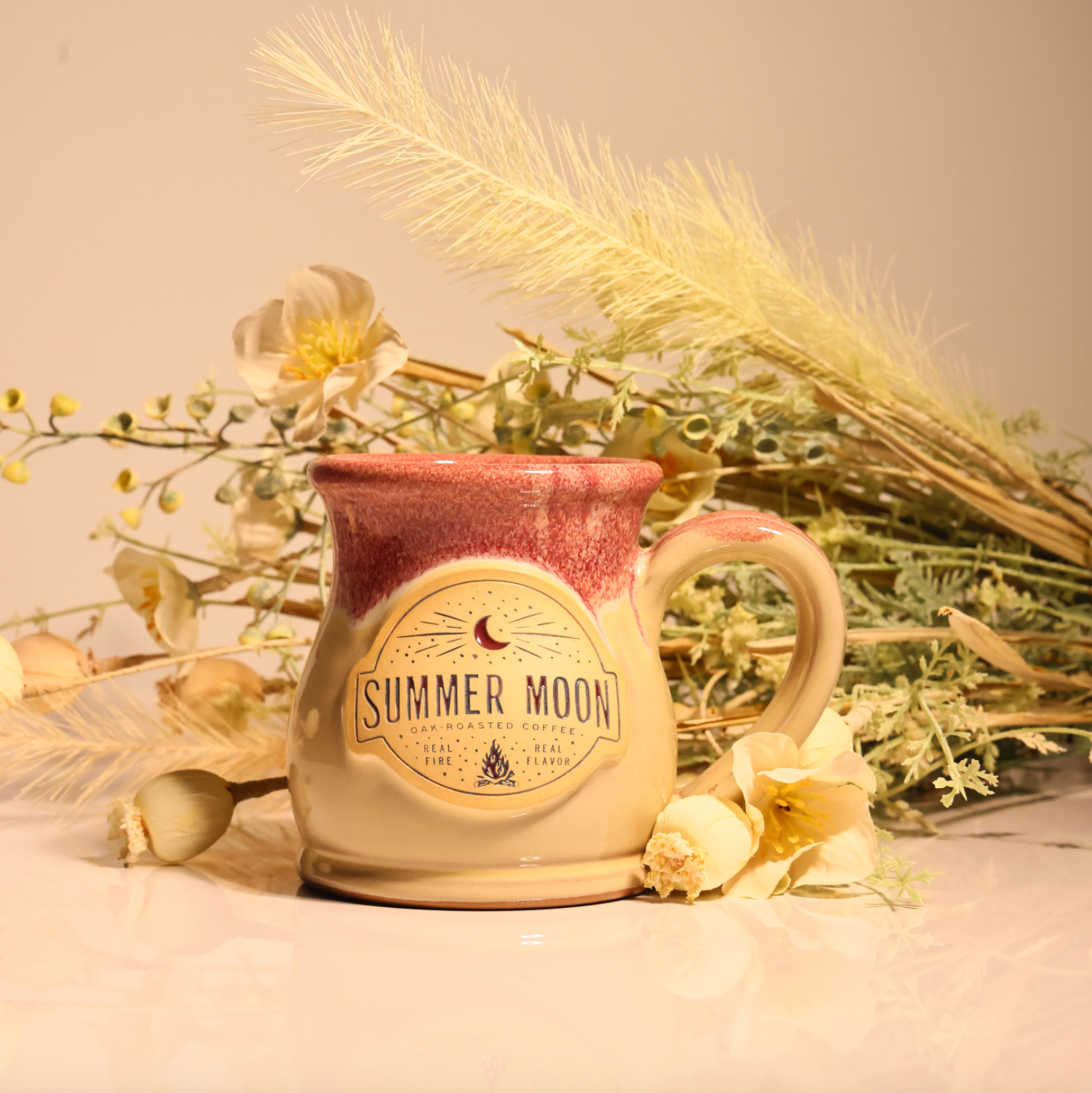 Butter with Cranberry White Midway Mug