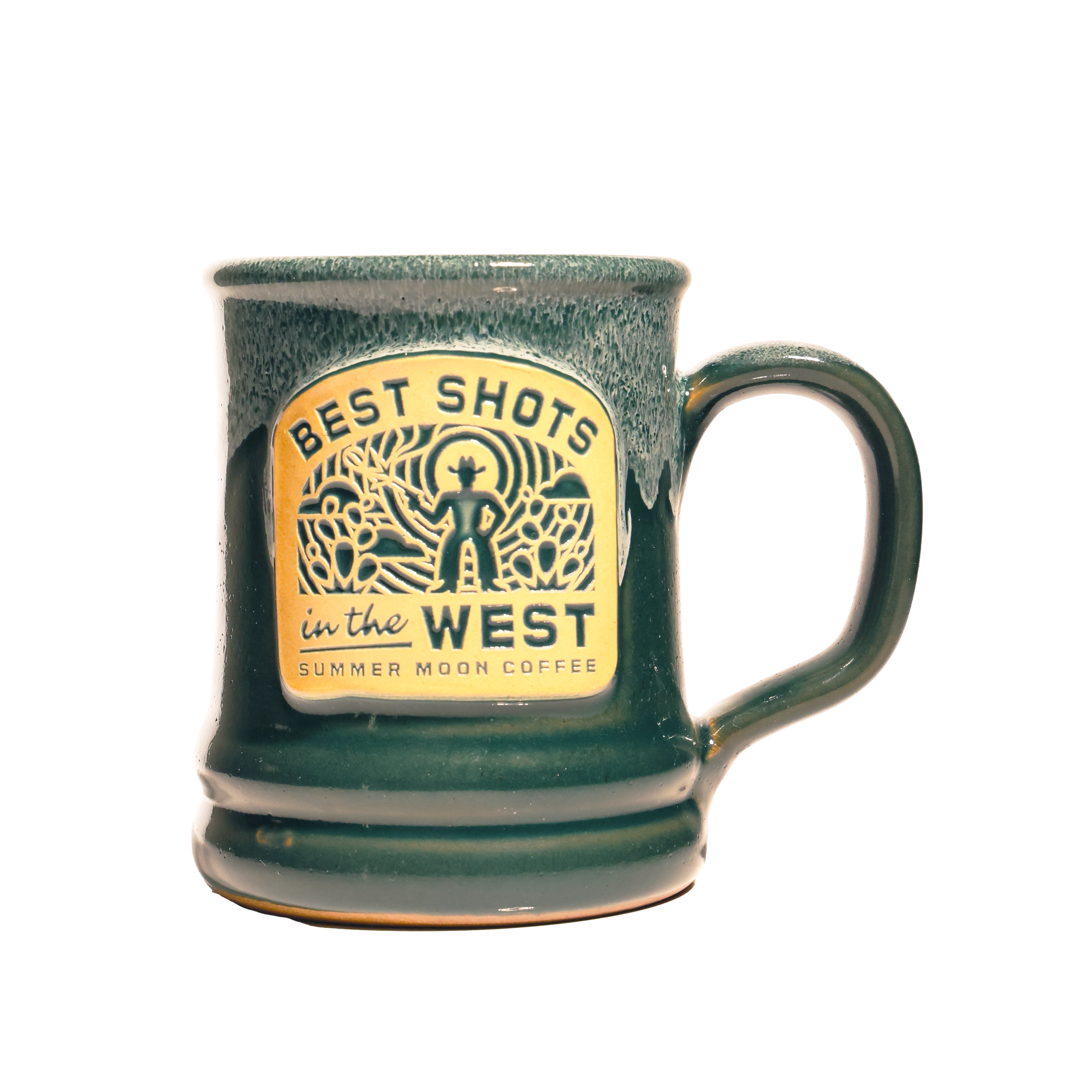 Teal with White Ramsey Mug