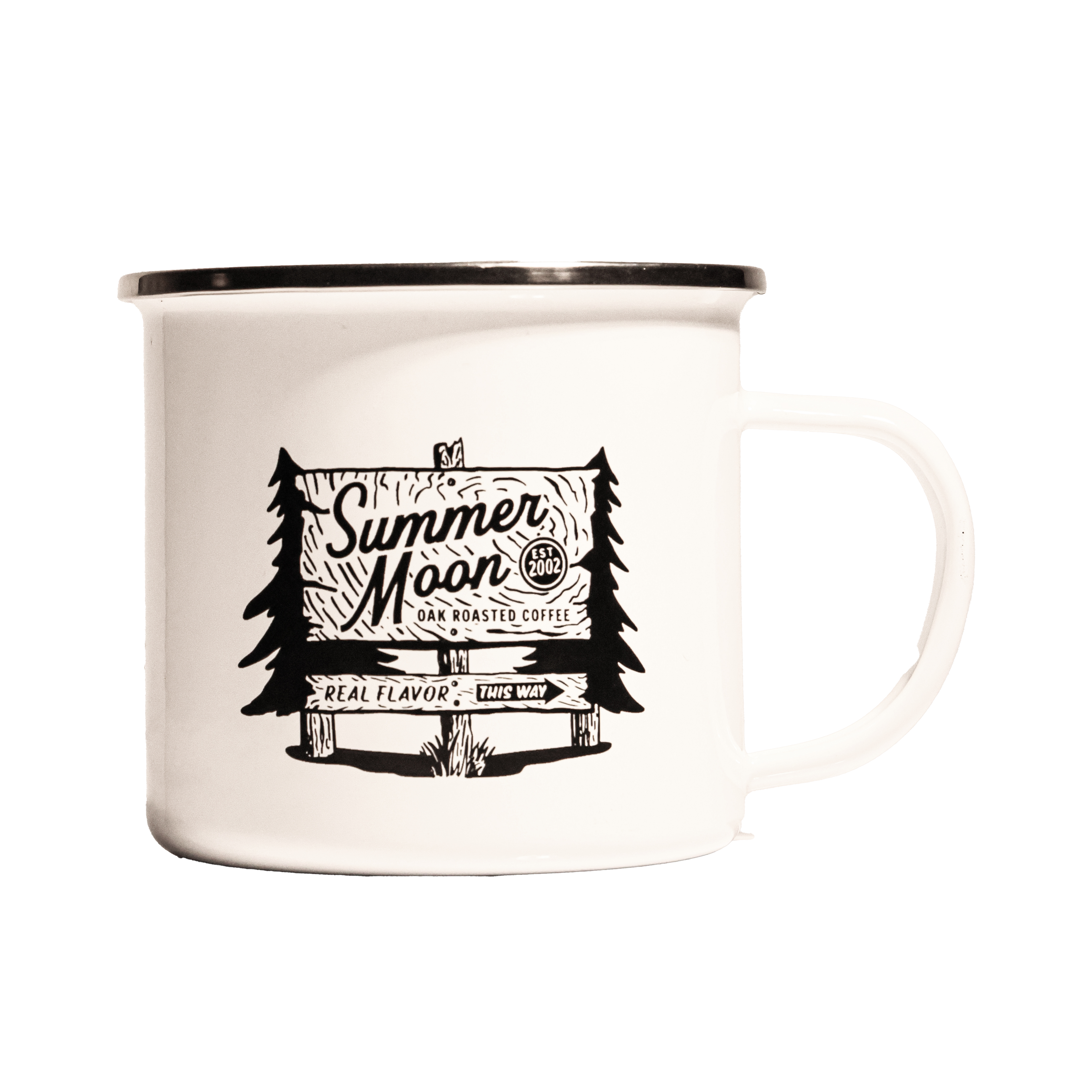 Camp Sign Enamel Mug