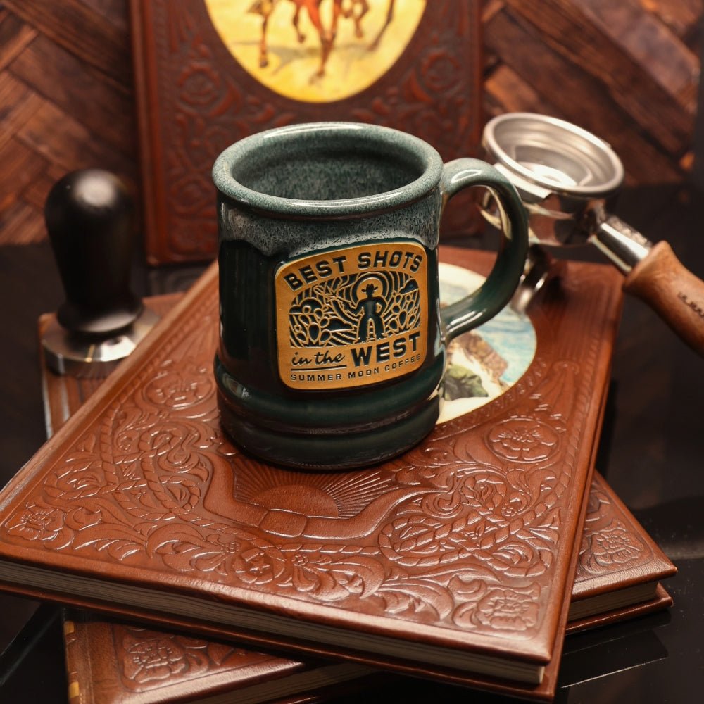 Teal with White Ramsey Mug