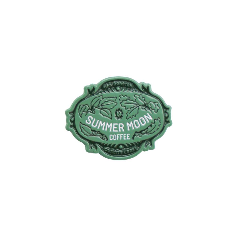 Oak & Coffee Enamel Pin